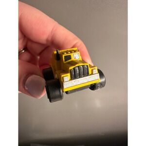 Yellow Monster Truck Toy Diecast Vehicle Small Mini‎